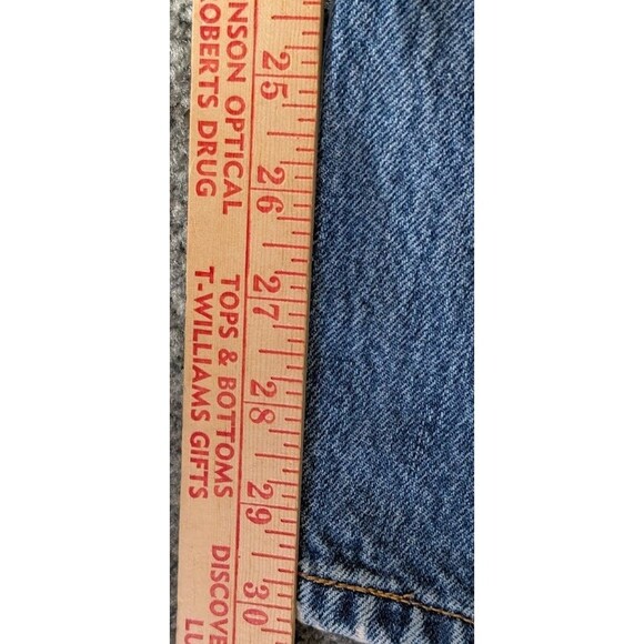 Vintage Levis 501 Jeans Mens 42 X 30 Medium Wash Mid Rise Blue Denim Pants Zip - Picture 5 of 13